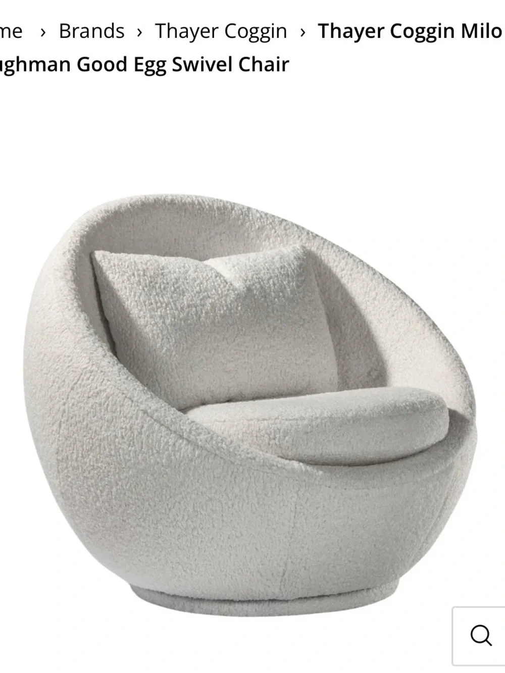 Thayer Coggin Milo Baughman Good Egg Swivel Chairs PAIR IN WINE